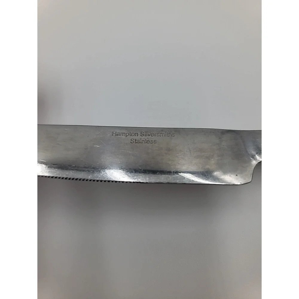 5pc‎ Hampton Silversmiths Dominique-Mirror  Dinner Knives
